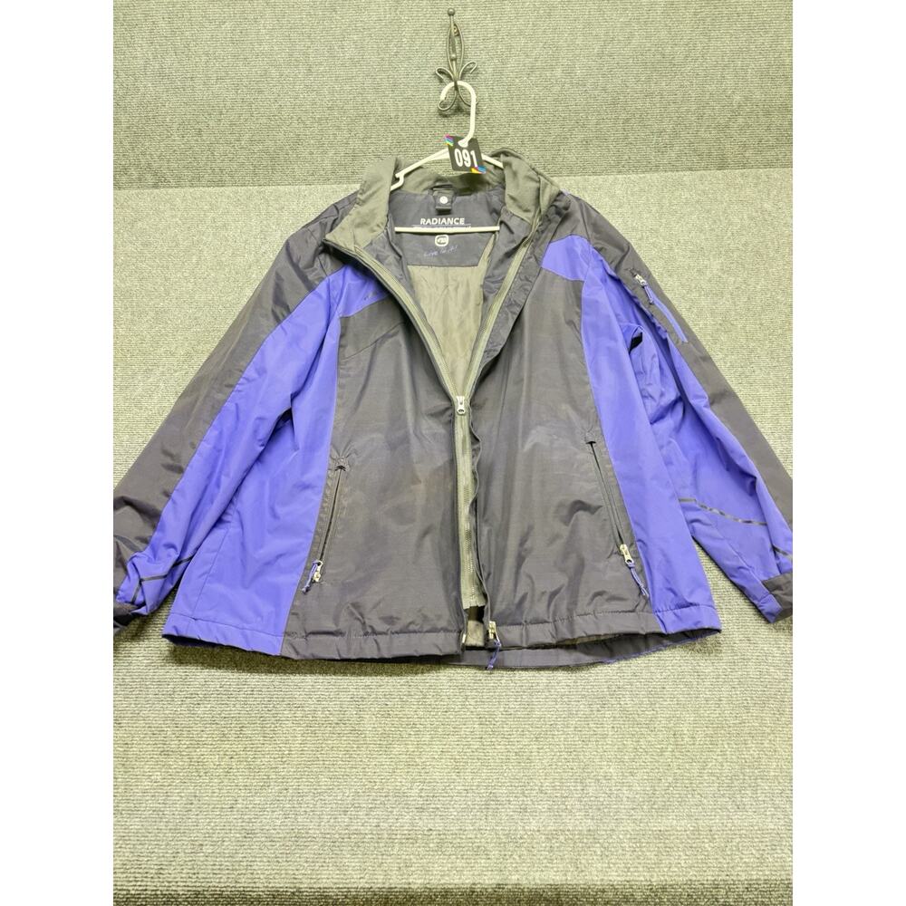 Free Country Radiance Jacket Men’s Size 2XL Black Long Sleeve Full Zip